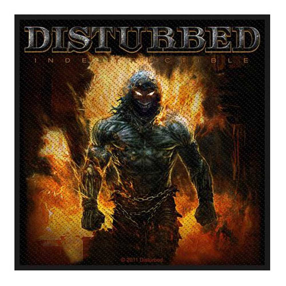 Disturbed - Indestructible Patch - Zwart